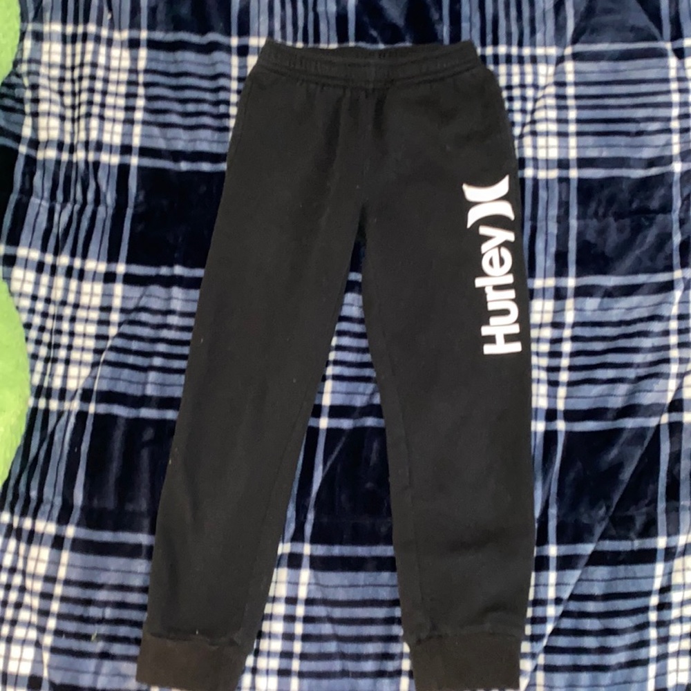 Black Hurley Sweatpants